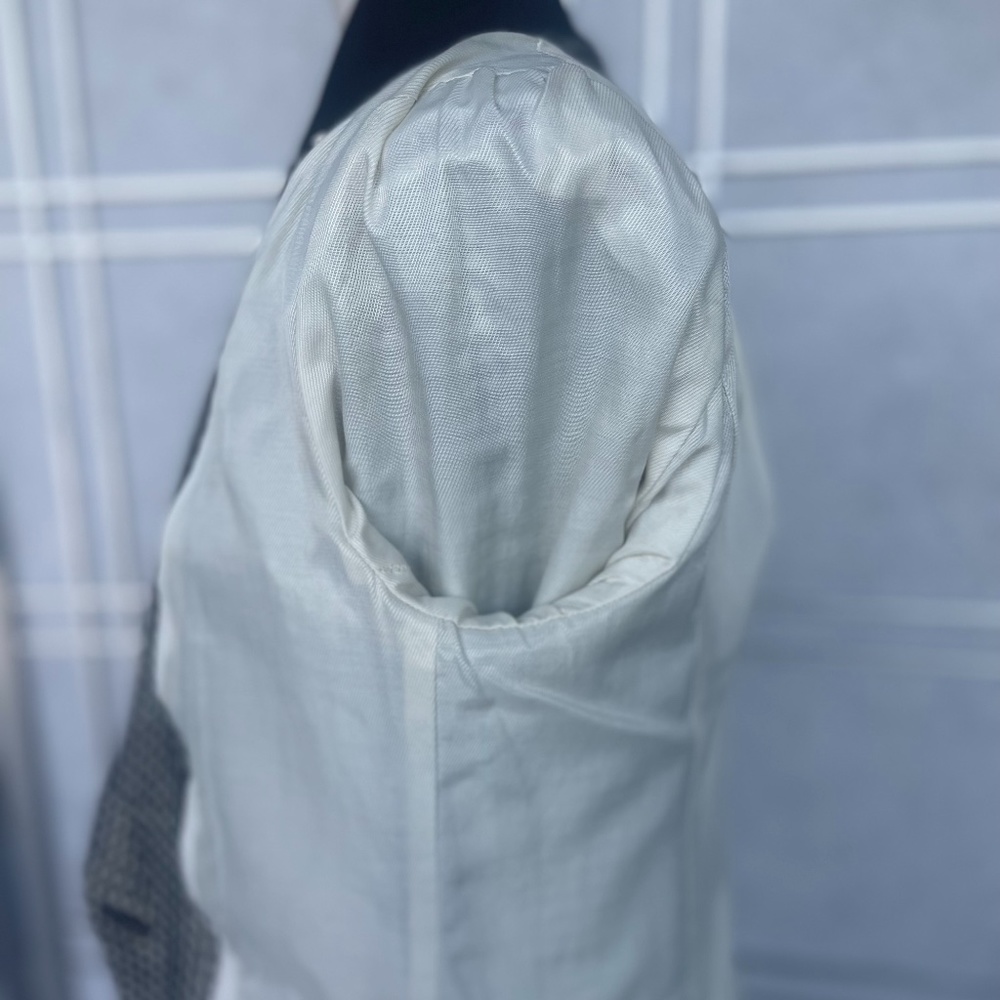 Veronica Beard Black/White Houndstooth Khan Dickey Ja… Gem